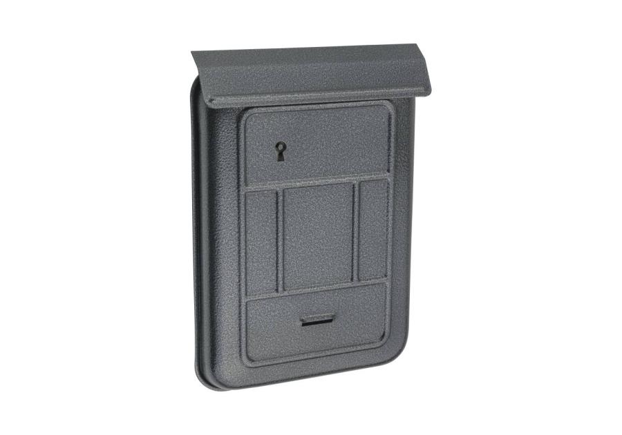 Zdjęcie: Skrzynka na listy szyld antyk szary METRO