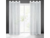 Zdjęcie: Firana gotowa Monic 140x260 cm biały EUROFIRANY