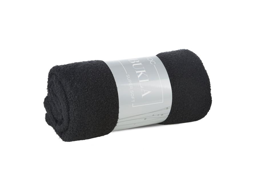 Zdjęcie: Koc czarny 150 x 200 cm Bukla EUROFIRANY