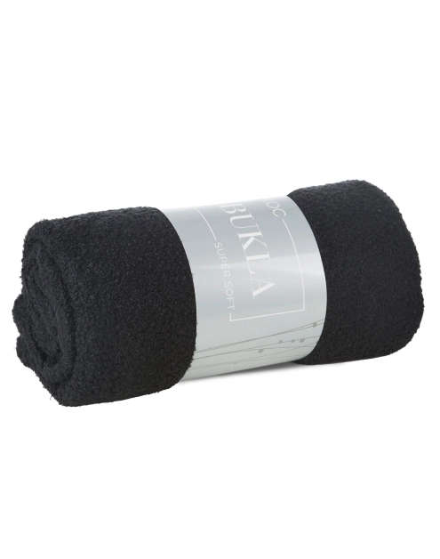 Zdjęcie: Koc czarny 150 x 200 cm Bukla EUROFIRANY