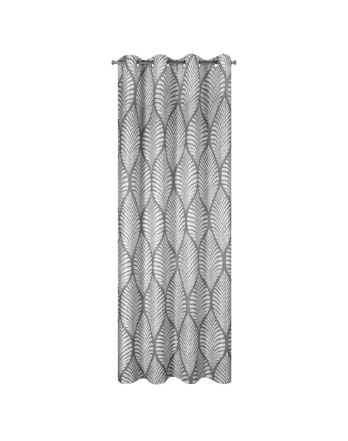 Zdjęcie: Zasłona gotowa Eloisa 140x250 cm stalowy EUROFIRANY