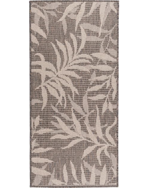 Zdjęcie: Dywan Express 60x100 cm liście szaro-beżowy MULTI-DECOR