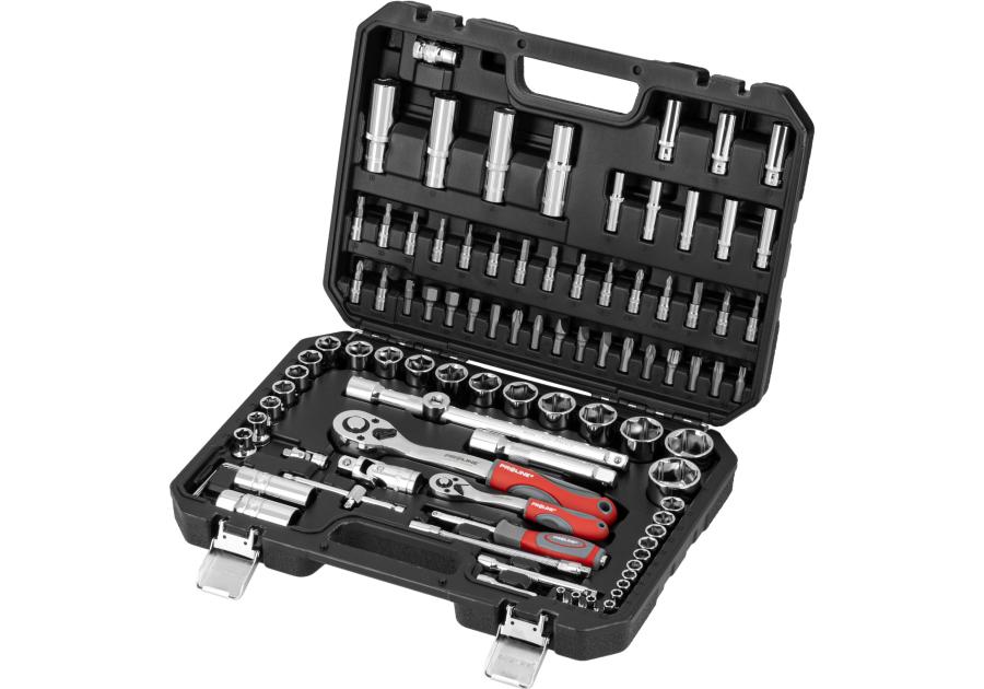 Zdjęcie: Zestaw 94 szt. nasadek, CRV, S2, 1/2", 1/4", BMC, PROLINE