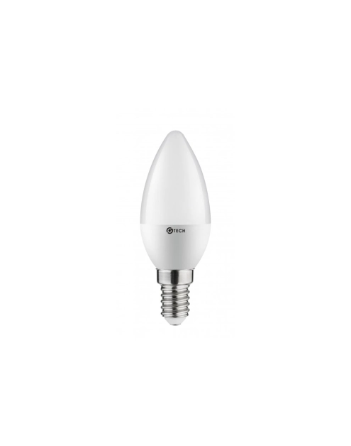 Zdjęcie: Żarówka LED, C30, E14, 6,0W, 520lm, 6400K G-TECH