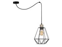 Zdjęcie: Lampa wisząca Primo czarna/patyna CANDELLUX