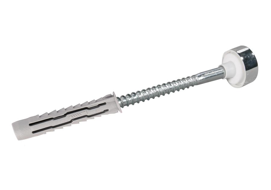 Zdjęcie: Mocowanie KPM do WC z kołkiem uniwersalnym wkręt 6x80 mm z łbem sześciokątnym 2 szt. KOELNER