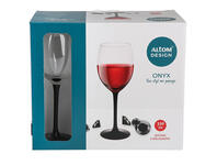 Zdjęcie: Komplet 6 kieliszków Onyx  Wino czerwone 330 ml ALTOMDESIGN