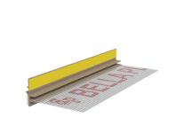 Zdjęcie: Listwa PVC BP13 Midi L250 9/3 dąb słodowy, z siatką i z uszczelką, BELLA PLAST