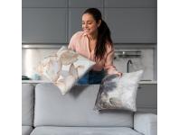 Zdjęcie: Poszewka 196 beżowa 45 x 45 cm Velvet EUROFIRANY