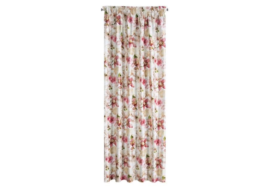 Zdjęcie: Zasłona gotowa Lillie na taśmie 140x270 cm kremowy EUROFIRANY