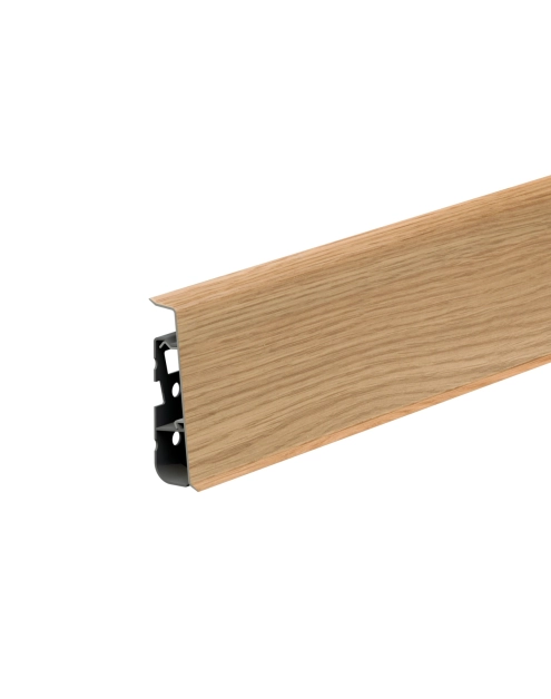 Zdjęcie: Listwa przypodłogowa PVC Hi Line Prestige 2,2x7,5 cm 2,50 m Dąb Klasyczny Mat CEZAR