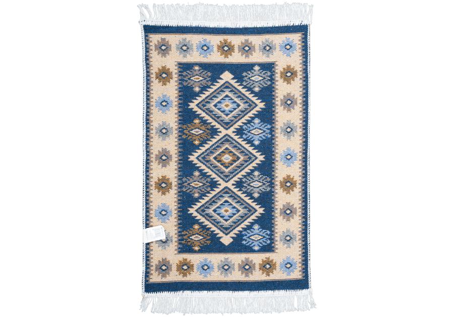 Zdjęcie: Dywan Kilim 60x120 cm niebieski MULTI-DECOR