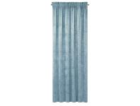 Zdjęcie: Zasłona gotowa D91 Lajla na taśmie 140x270 cm niebieski EUROFIRANY