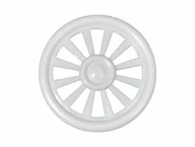 Wywietrznik szafkowy biały METRO