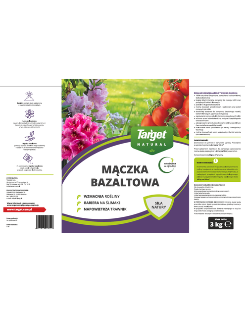 Zdjęcie: Mączka bazaltowa 3 kg TARGET