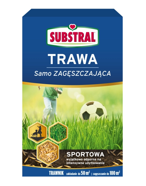 Zdjęcie: Trawa samozagęszczająca sportowa 1 kg SUBSTRAL