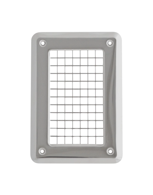 Zdjęcie: Kratka osłonowa kominowa K1k-CH chrom na wyloty boczne DARCO