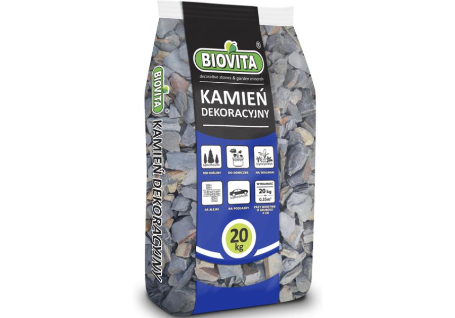 Zdjęcie: Kora czarna antracyt 32-64 mm, 20 kg BIOVITA