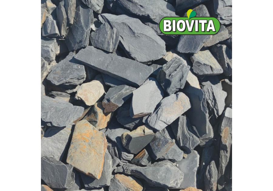 Zdjęcie: Kora czarna antracyt 32-64 mm, 20 kg BIOVITA