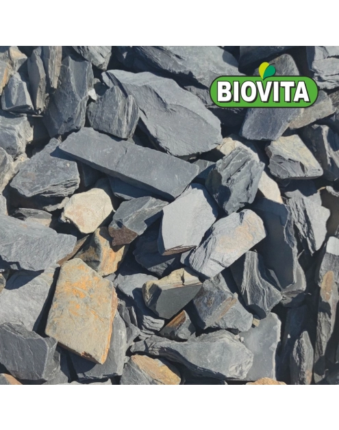 Zdjęcie: Kora czarna antracyt 32-64 mm, 20 kg BIOVITA