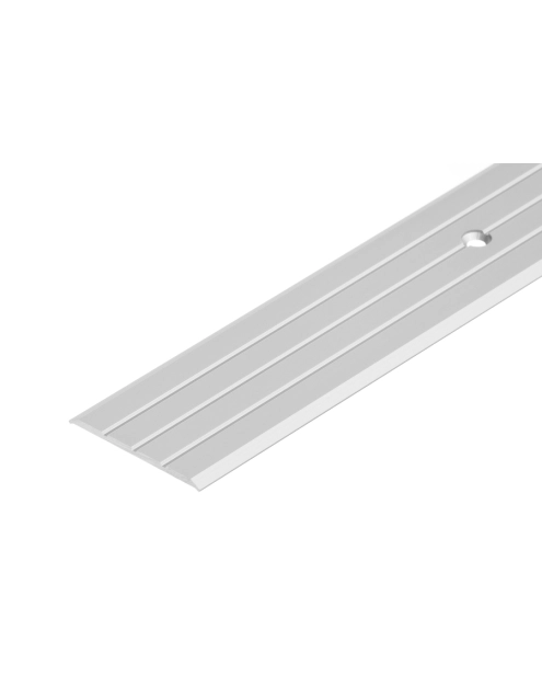 Zdjęcie: Profil progowy płaski aluminium anoda 40 mm 1 m srebrny CEZAR