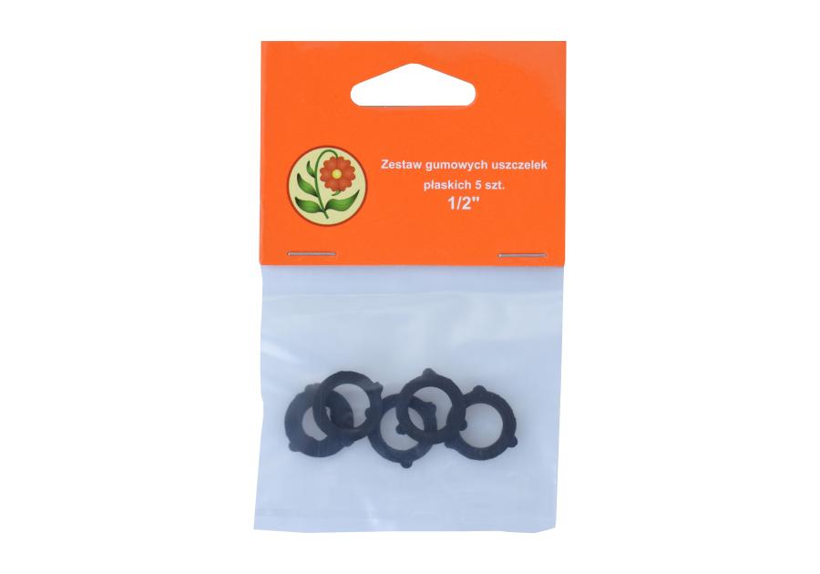 Zdjęcie: Zestaw gumowych uszczelek płaskich 5 sztuk 1/2" RIM KOWALCZYK