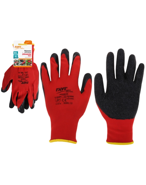 Zdjęcie: Rękawice ochronne Dragon-Red rozmiar 10-XL 10901 RAVI