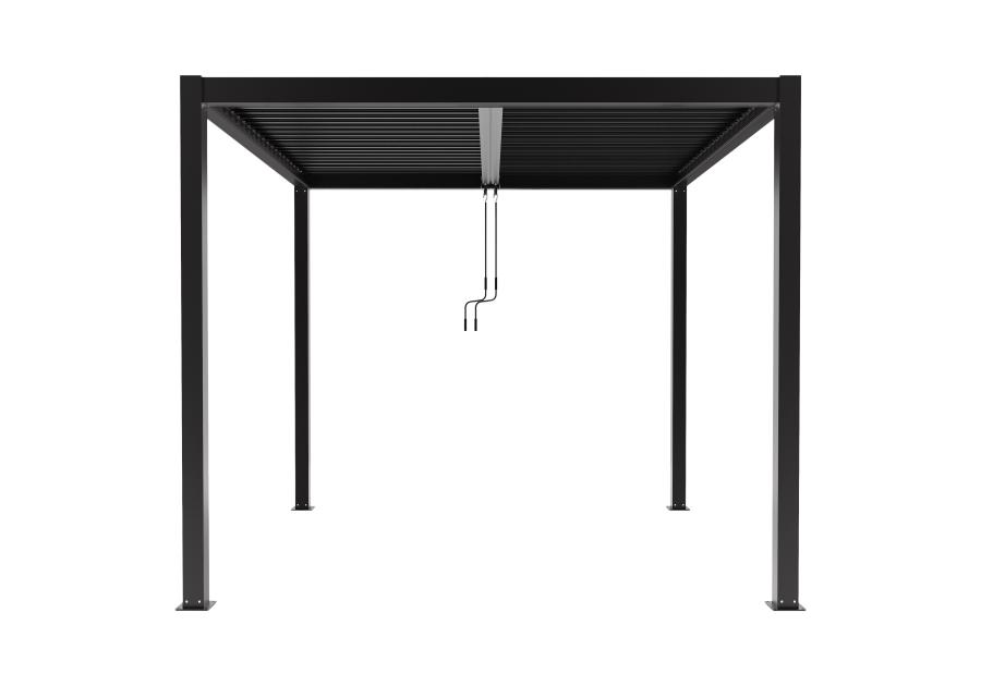 Zdjęcie: Pergola aluminiowa Luxe 3 x 4 m czarna MIRPOL