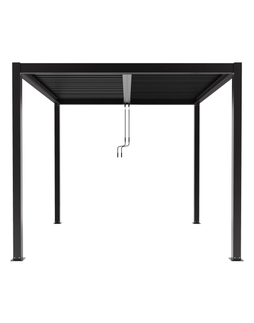 Zdjęcie: Pergola aluminiowa Luxe 3 x 4 m czarna MIRPOL