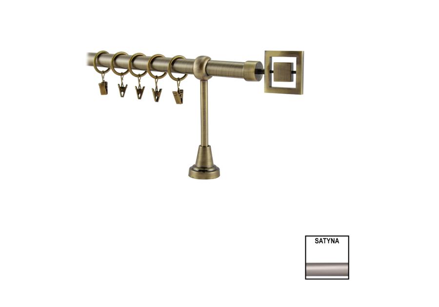 Zdjęcie: Karnisz pojedynczy Valentina fi 19 mm - 240 cm piazza satyna KARWEL