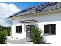 Zdjęcie: Zadaszenie BS Timber antracyt 2000x900x125 mm GUTTA