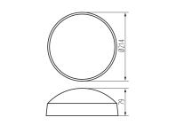 Zdjęcie: Oprawa LED KB Chir 18 W-PIR-B KINGBERRY