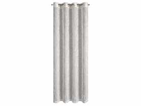 Zasłona Auri 140x250 cm naturalno-złota na przelotkach EUROFIRANY