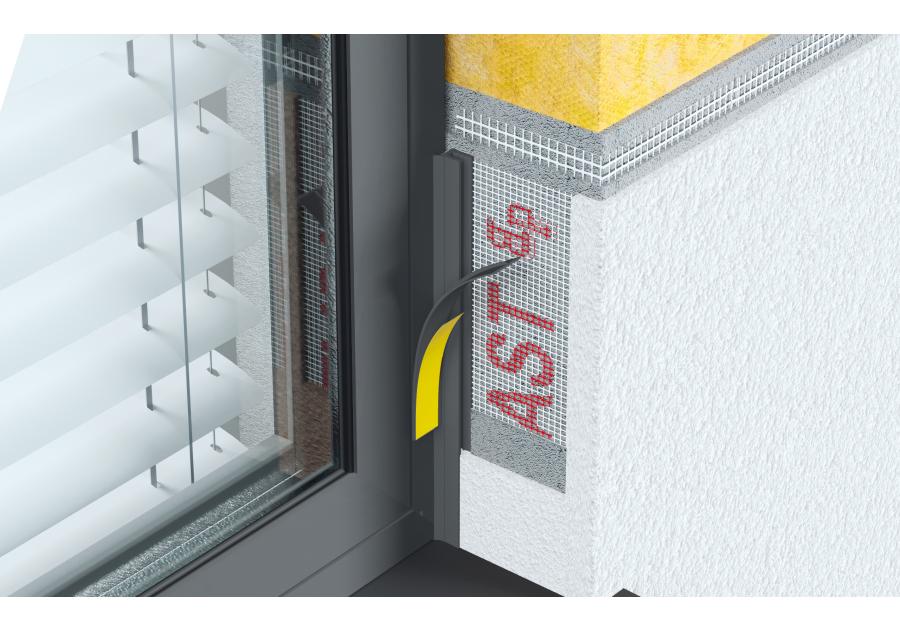 Zdjęcie: Listwa PVC BP13 Midi L250 9/3 winchester, z siatką i z uszczelką BELLA PLAST