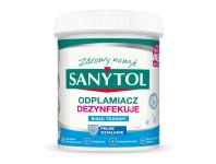 Zdjęcie: Odplamiacz dezynfekujący w proszku do białych tkanin 450 g SANYTOL