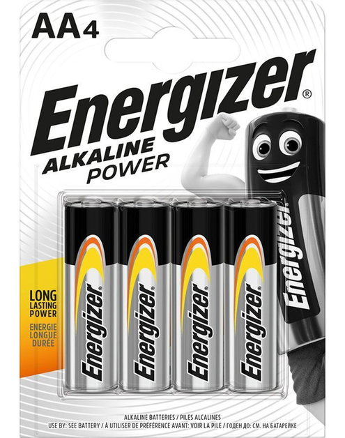 Zdjęcie: Bateria Alkaline Power AA LR6 blister 4 szt. ENERGIZER