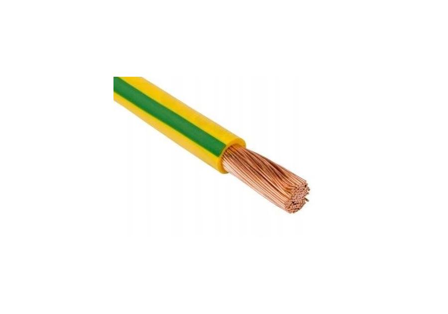Zdjęcie: Przewód LgY 2,5 H07V-K żółto-zielony (krążek 100 m) ELEKTOKABEL