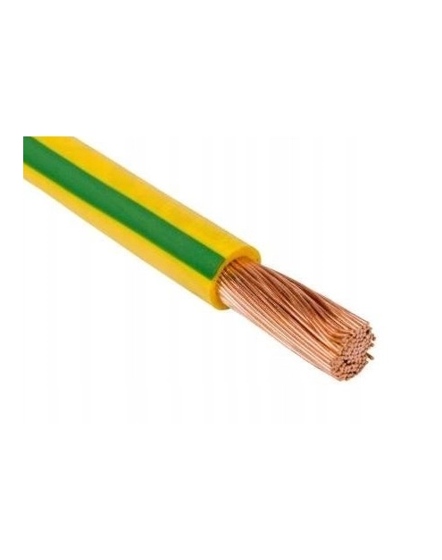 Zdjęcie: Przewód LgY 2,5 H07V-K żółto-zielony (krążek 100 m) ELEKTOKABEL