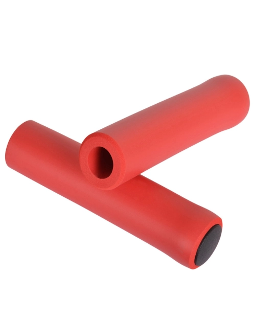 Zdjęcie: Chwyty do kierownicy Eva - Grips czerwone 125 mm BOTTARI