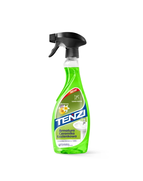 Zdjęcie: Płyn do codziennej pielęgnacji wnętrz sanitarnych Home Pro Armatura Ceramika Łazienkowa 0,5 L TENZI