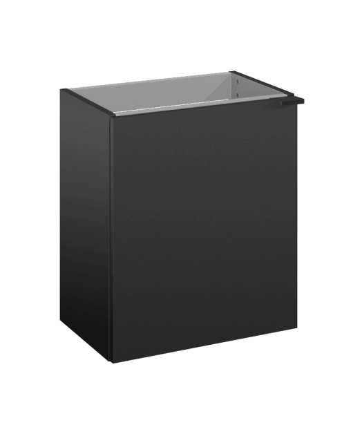 Zdjęcie: Szafka łazienkowa Flora 45 cm czarny mat ROCA