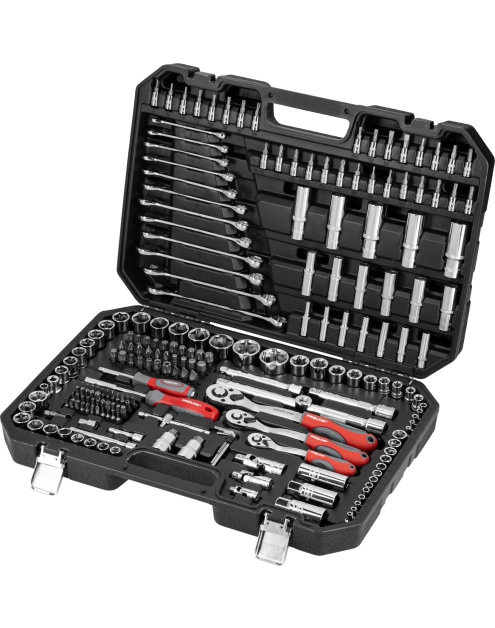 Zdjęcie: Zestaw 216 szt. nasadek, CRV, S2, 1/2", 3/8", 1/4", BMC, PROLINE