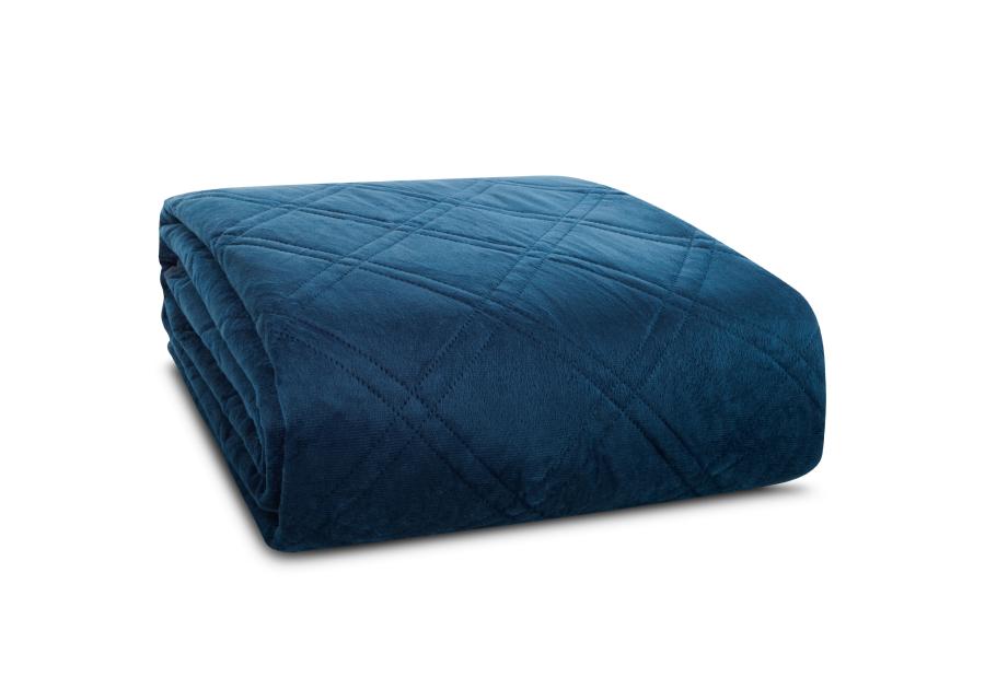 Zdjęcie: Narzuta Luiz 200x220 cm granatowa EUROFIRANY