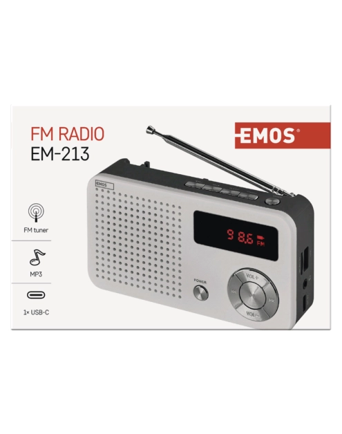 Zdjęcie: Radio z mp3 EM-213 EMOS