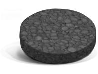 Zdjęcie: Zatyczka styropianowa CAP 63x10 mm szara 100 szt. RAWLPLUG