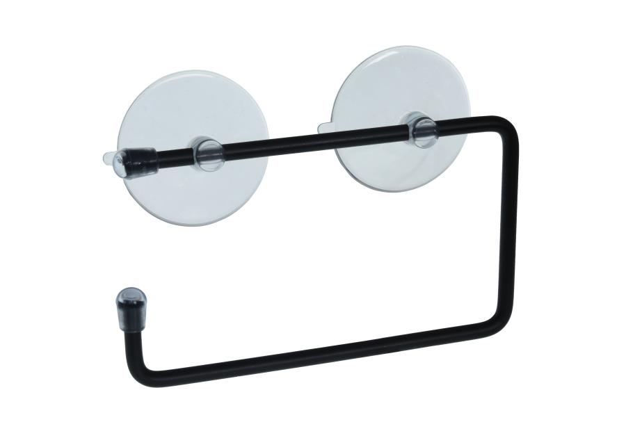 Zdjęcie: Uchwyt na papier toaletowy Niagara czarny BISK