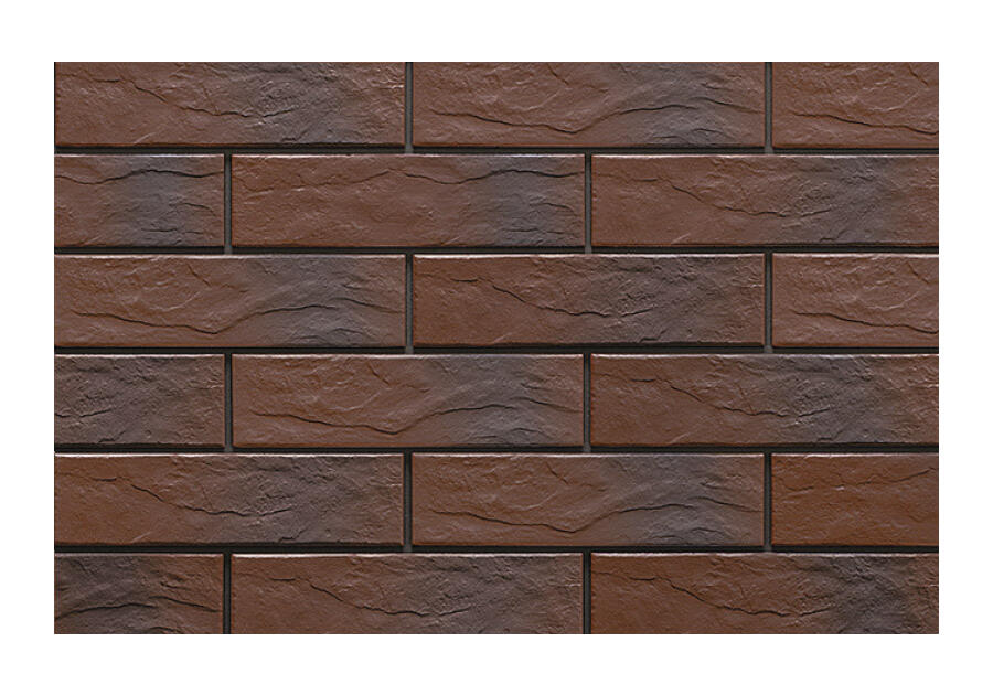 Zdjęcie: Płytka elewacyjna Country Wiśnia rustiko 24,5x6,5 cm CERRAD