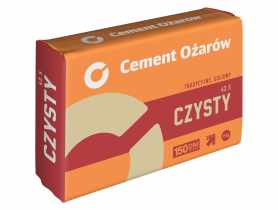 Cement Portlandzki CZYSTY CEM II 42,5 N 25 kg CEMENT OŻARÓW