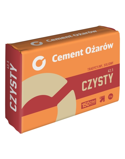 Zdjęcie: Cement Portlandzki CZYSTY CEM II 42,5 N 25 kg CEMENT OŻARÓW