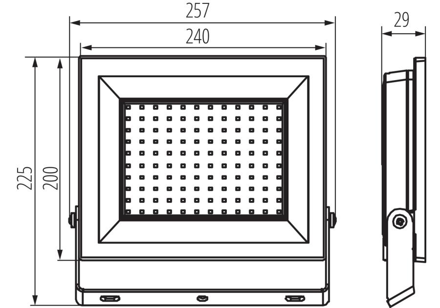 Zdjęcie: Naświetlacz LED Grun NV LED-100-B MILEDO